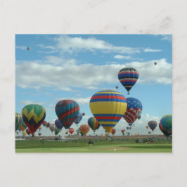 Balloon Fiesta Albuquerque Postkarte