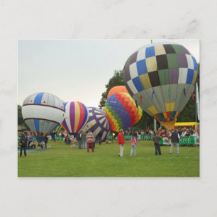 Balloon fiesta postkarte