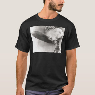 Balloon Hindenburg Poster Premium Scoop T - Shirt