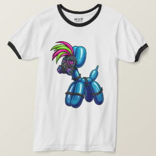Balloon-Hund-Ringer-T-Shirt T-Shirt