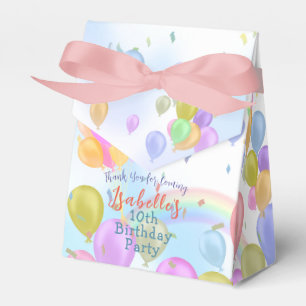 Balloon Pastel Birthday Party Ballons Geschenkschachtel