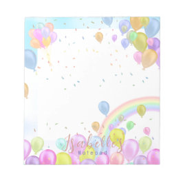 Balloon Pastel Notizblock