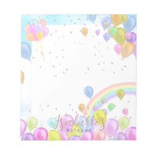 Balloon Pastel Notizblock