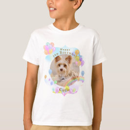 Balloon Pet Dog Blue T-Shirt