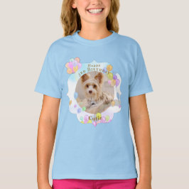 Balloon Pet Dog Blue T-Shirt