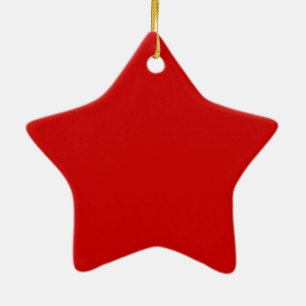 Balloon Red Stylish Monochrome Keramik Ornament