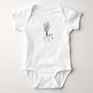 Balloon Ride Baby Strampler