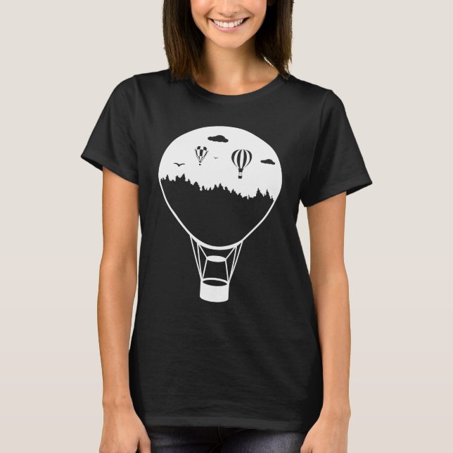 Balloon Ride Gas Balloon Hot Air Balloon Ride T-Shirt (Vorderseite)
