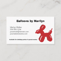 Balloon Sculptor Artist Children's Entertainer