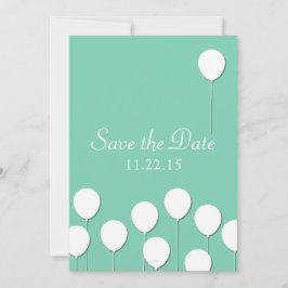 Balloon Theme Save the Date