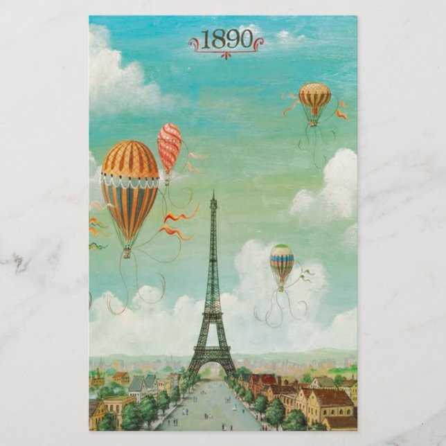 Balloon über Paris (Vorderseite)