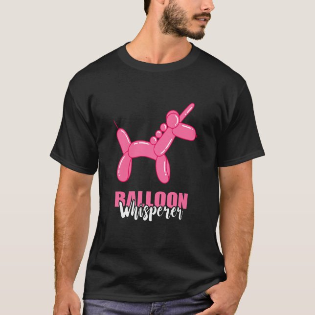 Balloon Whisperer Unicoron Balloon Animal Balloon  T-Shirt (Vorderseite)