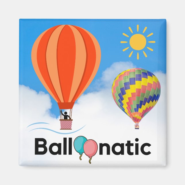 Balloonatiker - der Balloonist Magnet (Vorne)