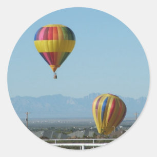 Balloonfestival Alamogordo New Mexico Runder Aufkleber