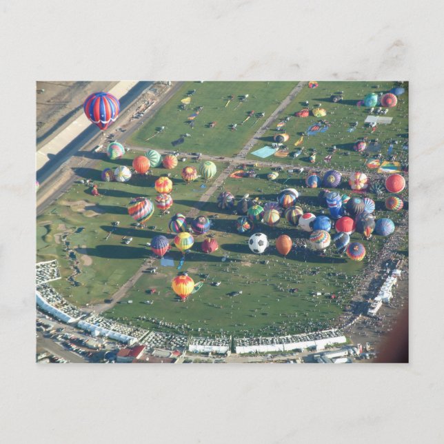 Balloonfiesta Postkarte (Vorderseite)