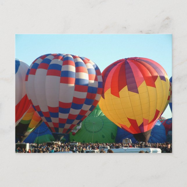 Balloonfiesta Postkarte (Vorderseite)