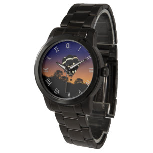 Ballooning White Roman Numerres Sport Armbanduhr