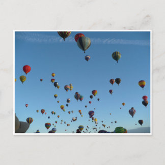 Balloonmorgen Postkarte