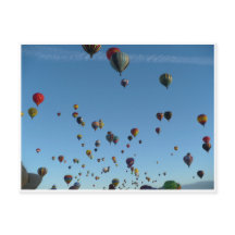 Balloonmorgen Postkarte