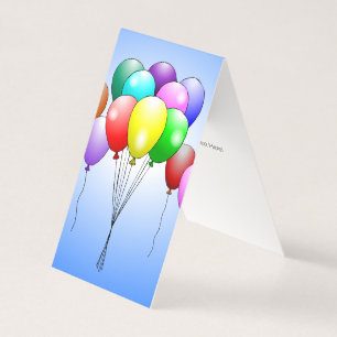 Balloons colorés de joyeux anniversaire