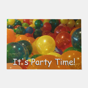 Balloons Farbiges Party Design Fußmatte