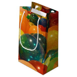 Balloons Farbiges Party Design Kleine Geschenktüte