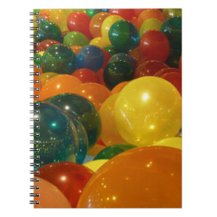 Balloons Farbiges Party Design Notizblock