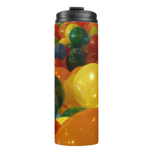 Balloons Farbiges Party Design Thermosbecher