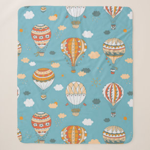 Balloons-Farbmuster Sherpadecke