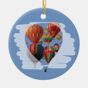 Balloons in einem Ballon Weihnachtsschmuck