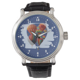 Balloons in einer Ballonuhr Armbanduhr