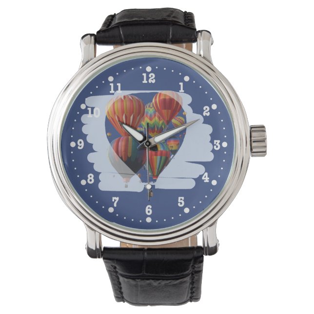 Balloons in einer Ballonuhr Armbanduhr (Vorderseite)