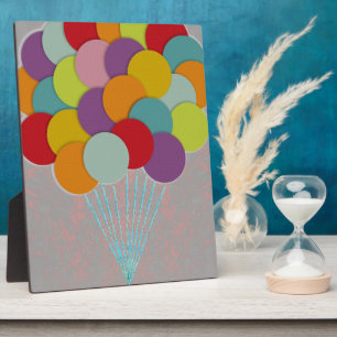 Balloons Plaque Fotoplatte