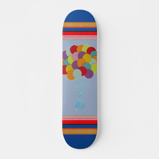 Balloons Skateboard (Vorne)