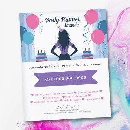 Balloons & Twists - Partyplaner Flyer