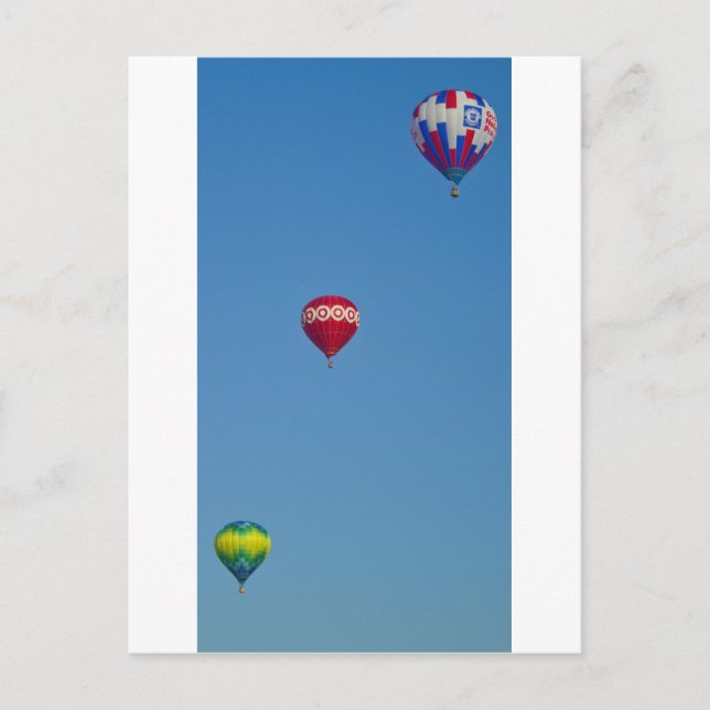Balloons weg postkarte (Vorderseite)