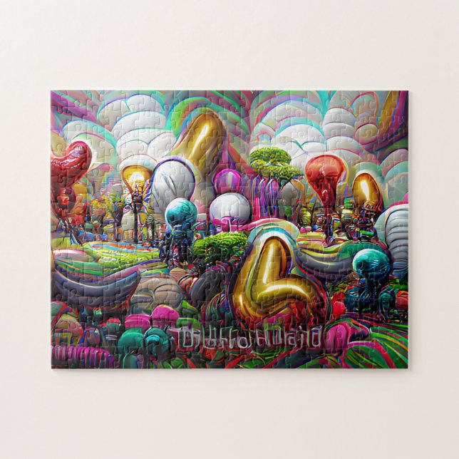 Balloons Willkommen Zuhause Jigsaw Puzzle (Horizontal)