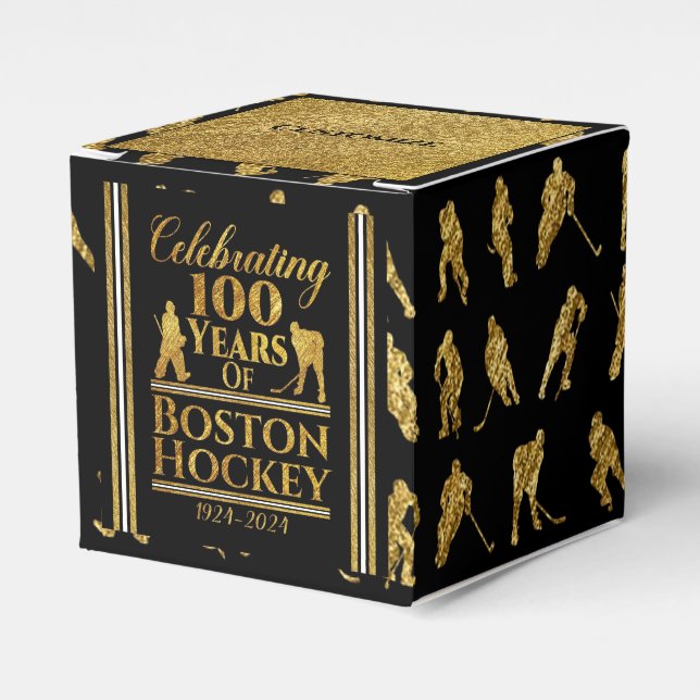 Ballotins 100 Ans De Cube De Hockey De Boston (Verso)