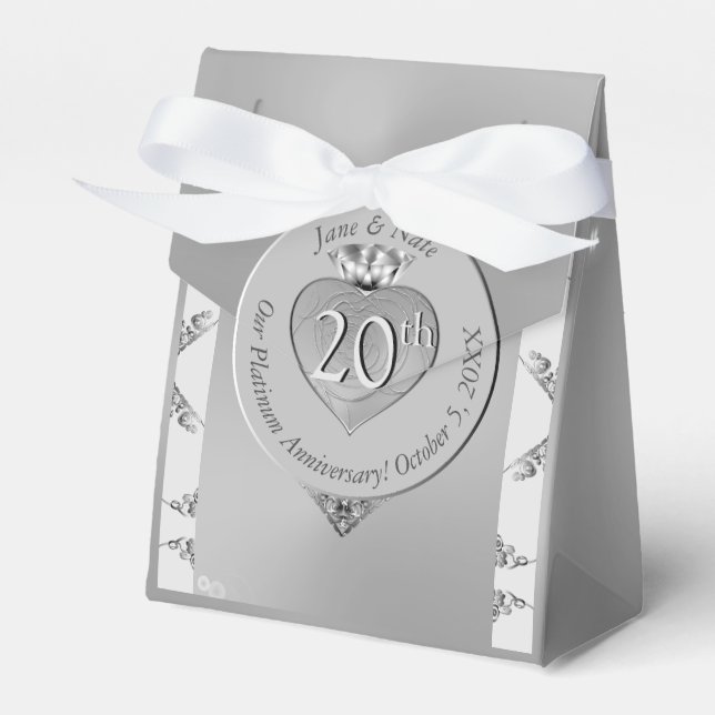 Ballotins 10e, 11e, 20e, 25e, 70e anniversaire de Mariage (Verso)