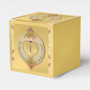 Ballotins 1er ou 50e anniversaire de Mariage Golden