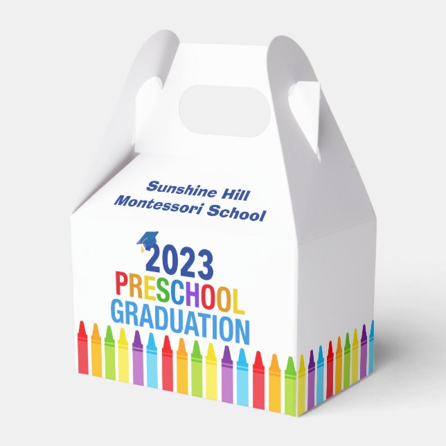 Ballotins 2023 Graduation préscolaire personnalisée Fête de  (Verso)