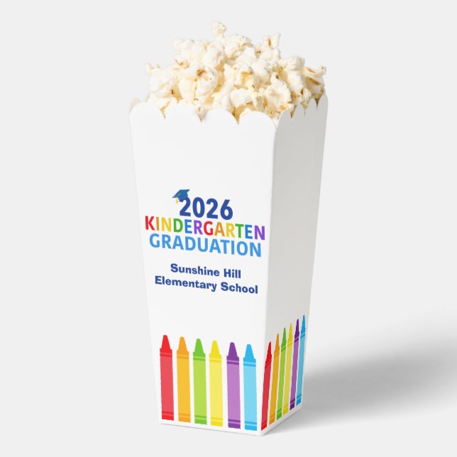 Ballotins 2026 Kindergarten Graduation Custom Party Popcorn (Sauté)