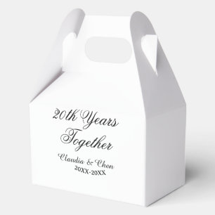 Ballotins 20 ans ensemble anniversaire nom date année sim