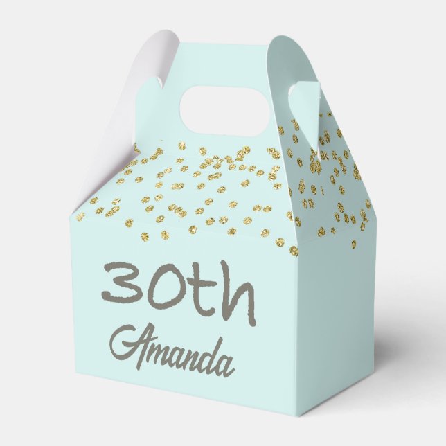 Ballotins 30e anniversaire Confetti personnalisé (Verso)