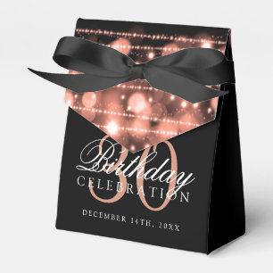 Ballotins 30ème Or rose d'étincelles de fête d'anniversai