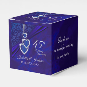 Ballotins 45e / 65e anniversaire du Mariage Sapphire