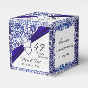 Ballotins 45ème / 65ème Sapphire Blue Anniversary Design