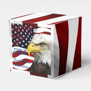 Ballotins 4 juillet Américain moderne Eagle de drapeau des