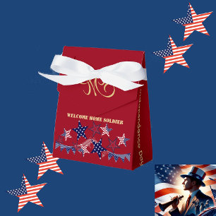 Ballotins 4 juillet Étoiles patriotiques Bienvenue à la mais