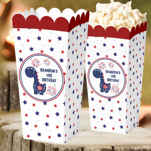 Ballotins 4 juillet Patriotique Dinosaur Boy Anniversaire
